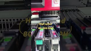 RS20 ডুয়াল-গ্যানট্রি 10x2 হেড ম্যাগলেভ পিক এবং প্লেস মেশিন