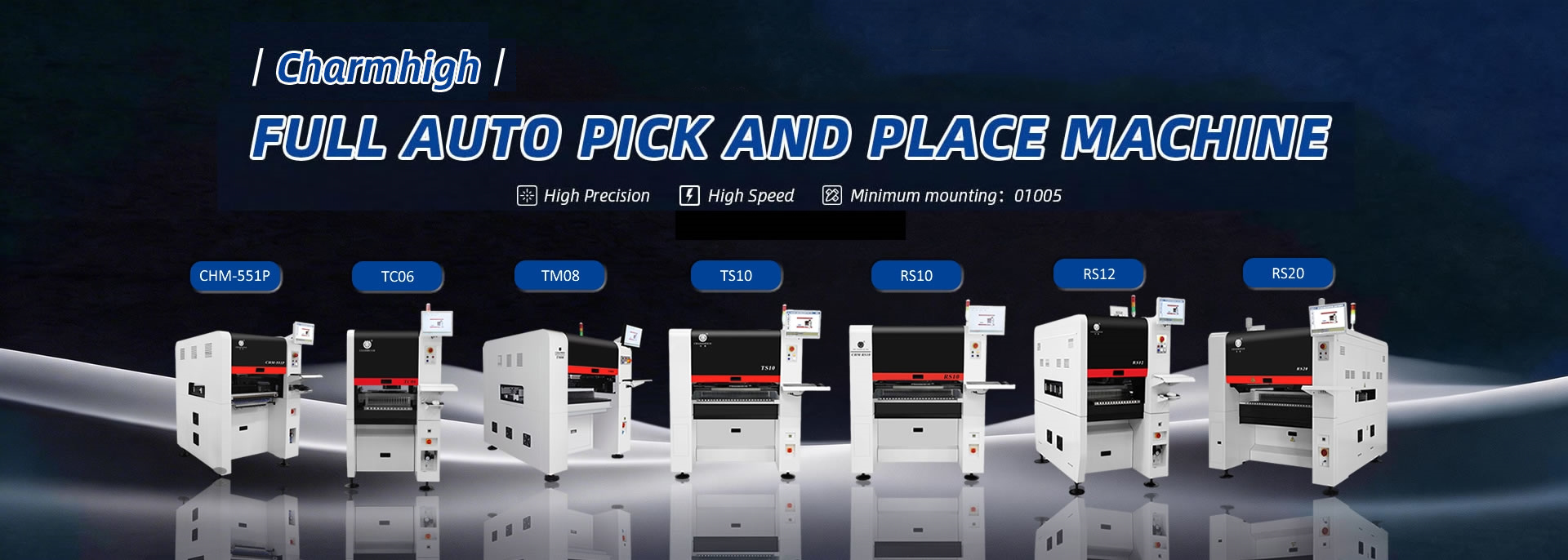 গুণমান এসএমটি পিক এবং প্লেস মেশিন কারখানা