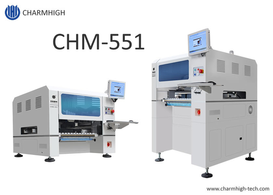 CHM551 চার্মহাই পিসিবি পিক অ্যান্ড প্লেস মেশিন 0201 / QFN / BGA এর জন্য