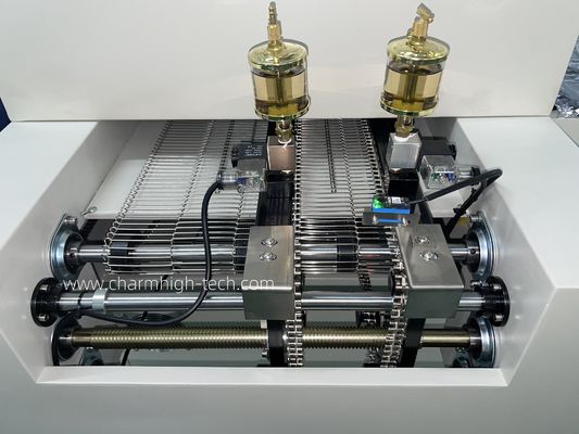 সিএইচএম-পিসি6635 পিসি কন্ট্রোল 6 তাপমাত্রা অঞ্চল এবং 2200 * 350 মিমি হিটিং এলাকা সহ SMT সোল্ডারিংয়ের জন্য সীসা মুক্ত রিফ্লো ওভেন