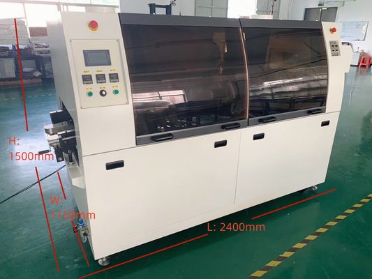 চার্মহাই 250DS পিসিবি সমাবেশের জন্য সীসা মুক্ত স্বয়ংক্রিয় তরঙ্গ সোল্ডারিং মেশিন