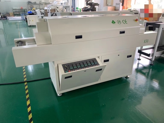 সেমি অটো 3250 সোল্ডার পেস্ট প্রিন্টার, CHM-551 পিক প্লেস মেশিন, 830 রিফ্লো ওভেন
