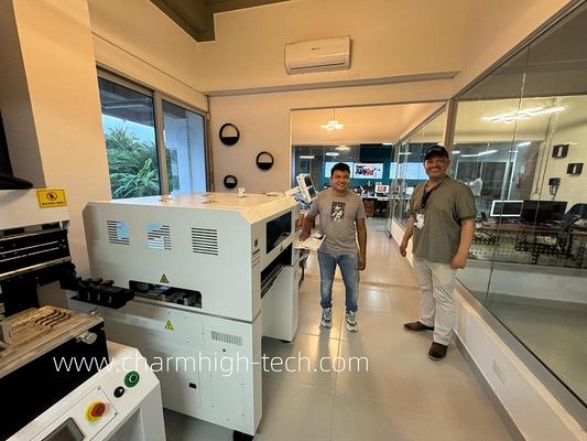 সেমি অটো 3250 সোল্ডার পেস্ট প্রিন্টার, CHM-551 পিক প্লেস মেশিন, 830 রিফ্লো ওভেন