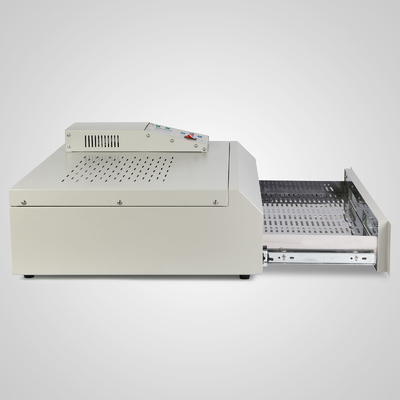 এক্সটাস্ট 2500W এসএমটি রিফ্লো ওভেন 400 * 600 মিমি ইনফ্রারেড আইসি হিটার বিজিএ এসএমডি এসএমটি হিটিং সেশন সহ টি 962 সি
