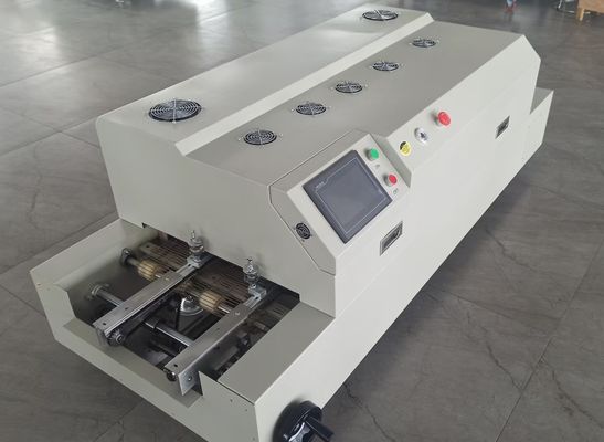 T981 বেঞ্চটপ চেইন রিফ্লো ওভেন সীসা মুক্ত 8-জোন বিজিএ সোল্ডারিং ডাবল সাইড পিসিবি