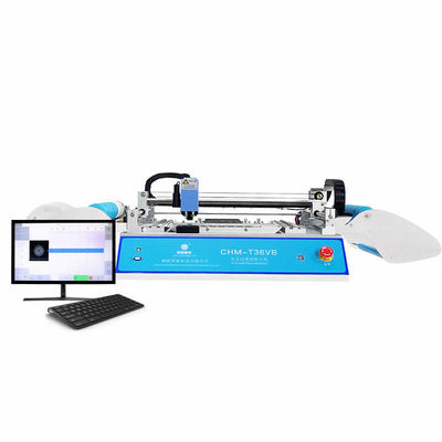 CHMT36VB ম্যানুয়াল পিক এবং প্লেস রোবট ডুয়াল সাইড 58 ফিডার এসএমটি অ্যাসেম্বলি