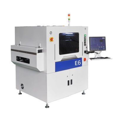 E6 Fully Automatic SMT Solder Paste Printer 600x350mm Screen Printing Machine
