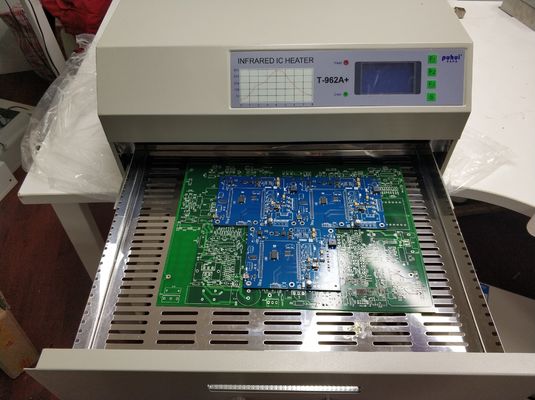 T962A প্লাস এসএমটি রিফ্লো ওভেন 450 * 370 মিমি 2300W ইনফ্রারেড আইসি হিটার পিসিবি সোল্ডারিং T962A +